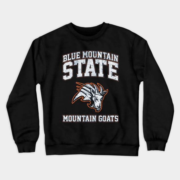 Blue Mountain State Mountain Goats Crewneck Sweatshirt by seren.sancler